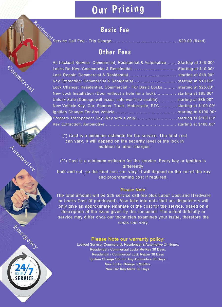Los Angeles Locksmith Store, Los Angeles, CA 310-579-9349 - price-list-n-19