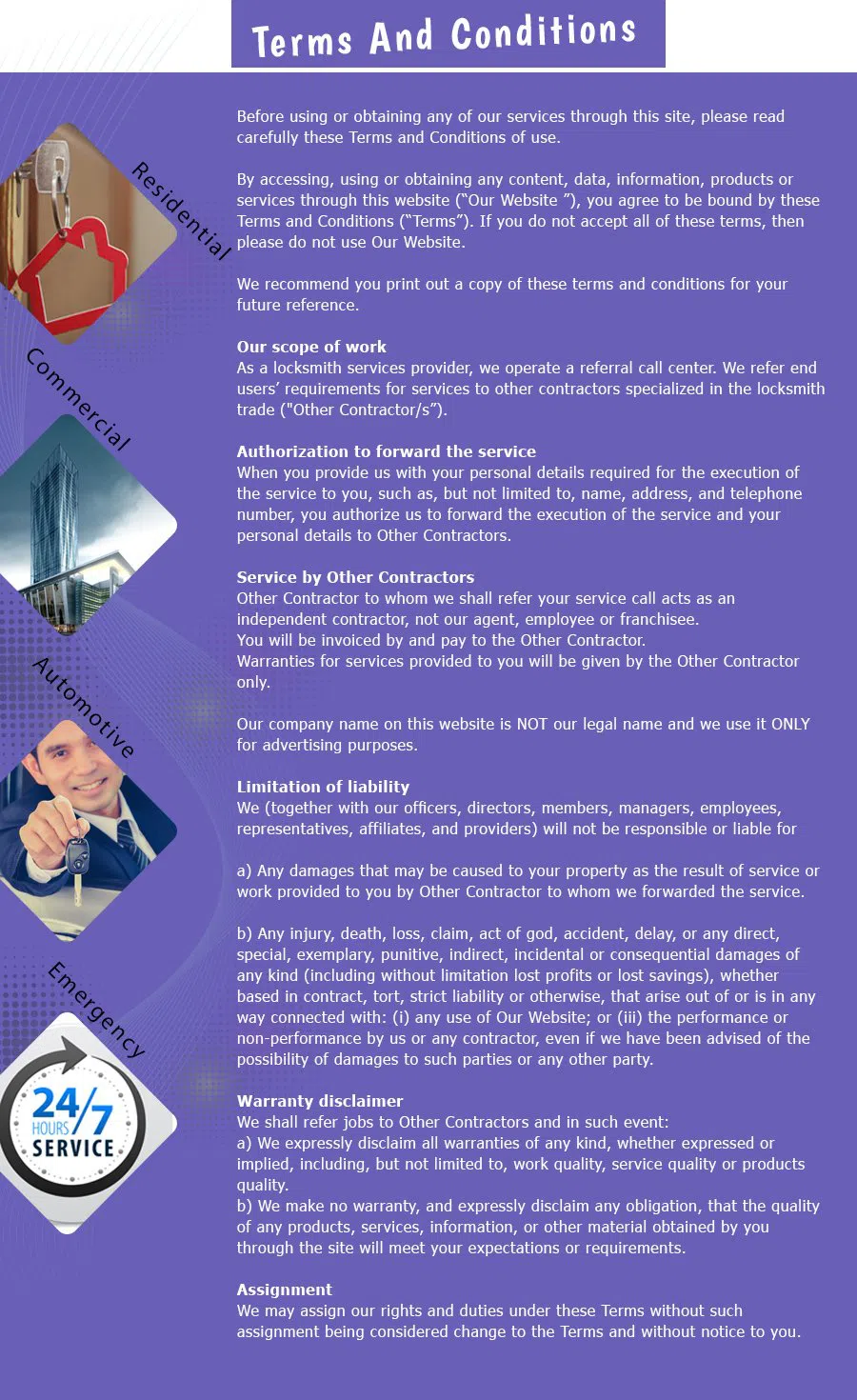 Los Angeles Locksmith Store, Los Angeles, CA 310-579-9349 - terms-and-condition-n-19